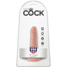 King Cock - Gode Avec Couilles 14 Cm Chair